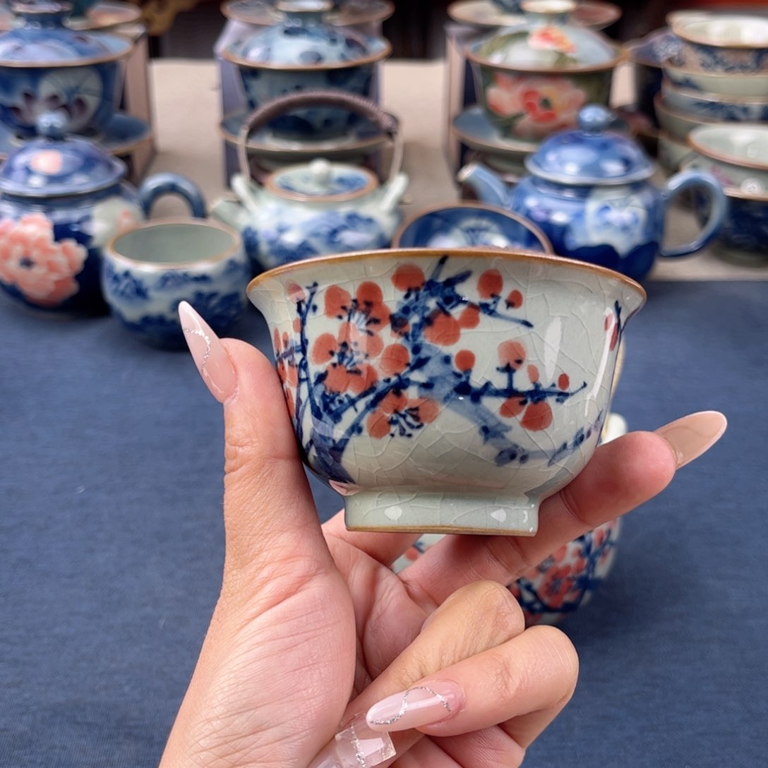 杯景德镇手绘手工茶具