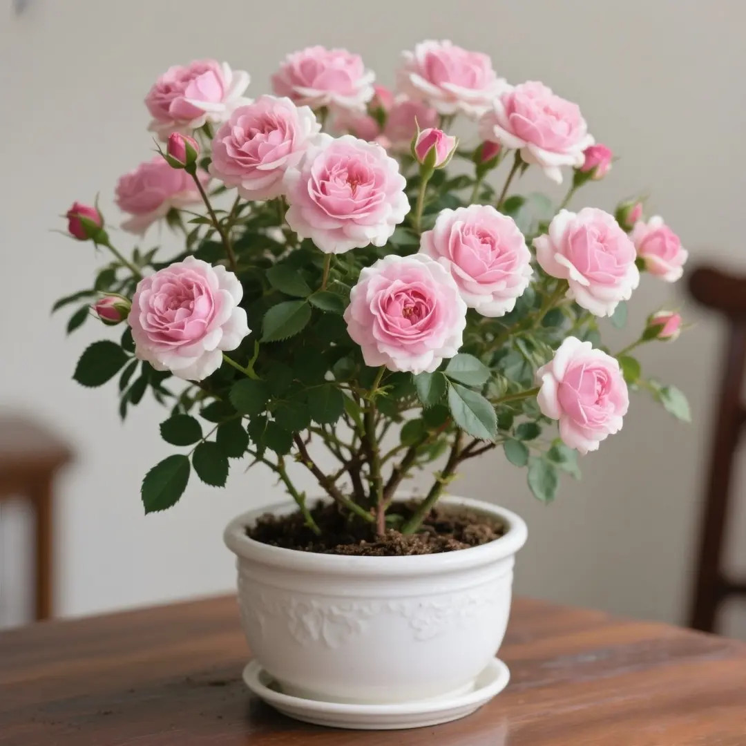 【四季开花】无刺香水玫瑰月季花苗耐寒耐热植物盆栽阳台庭院蔷薇苗