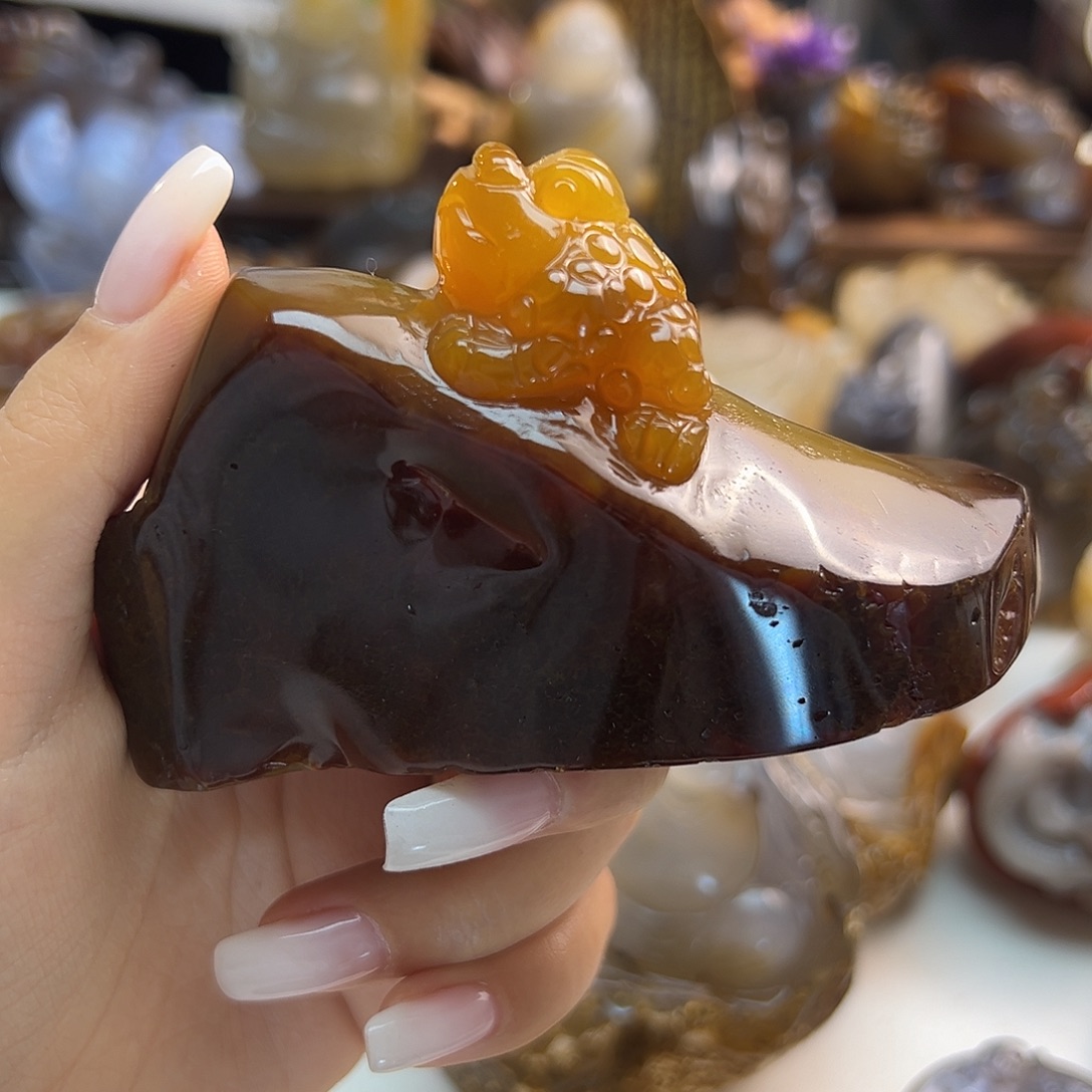 玛瑙/玉髓未镶嵌颈饰