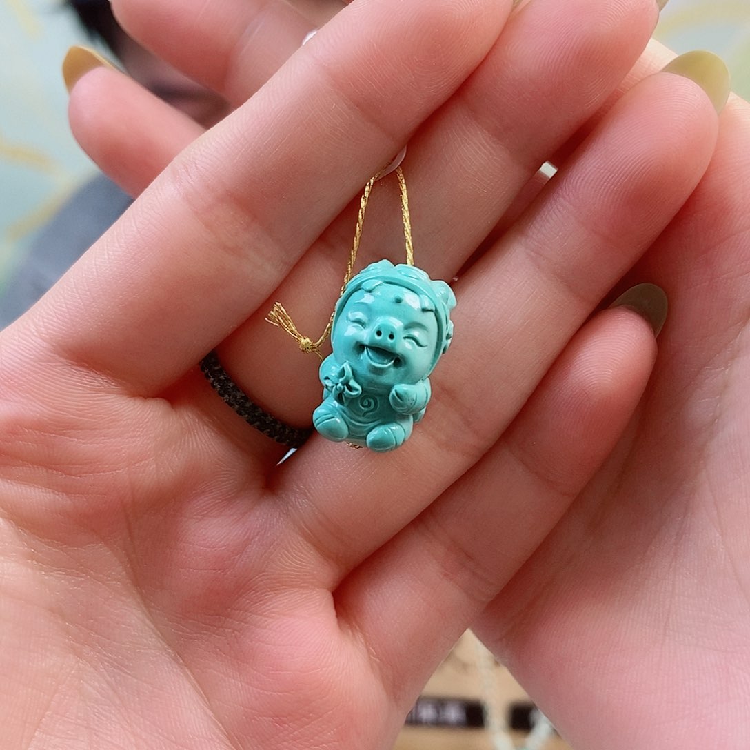 绿松石未镶嵌配饰