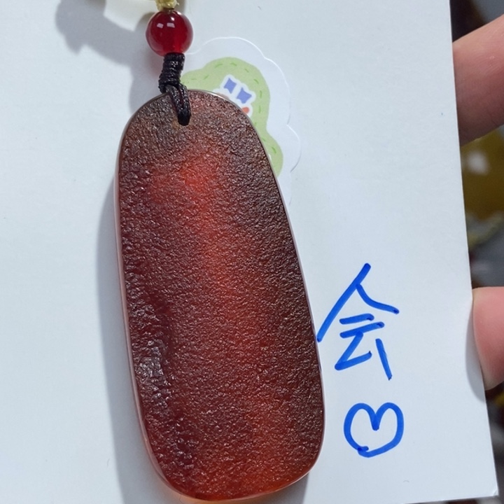 定制琥珀未镶嵌琥珀蜜蜡吊坠