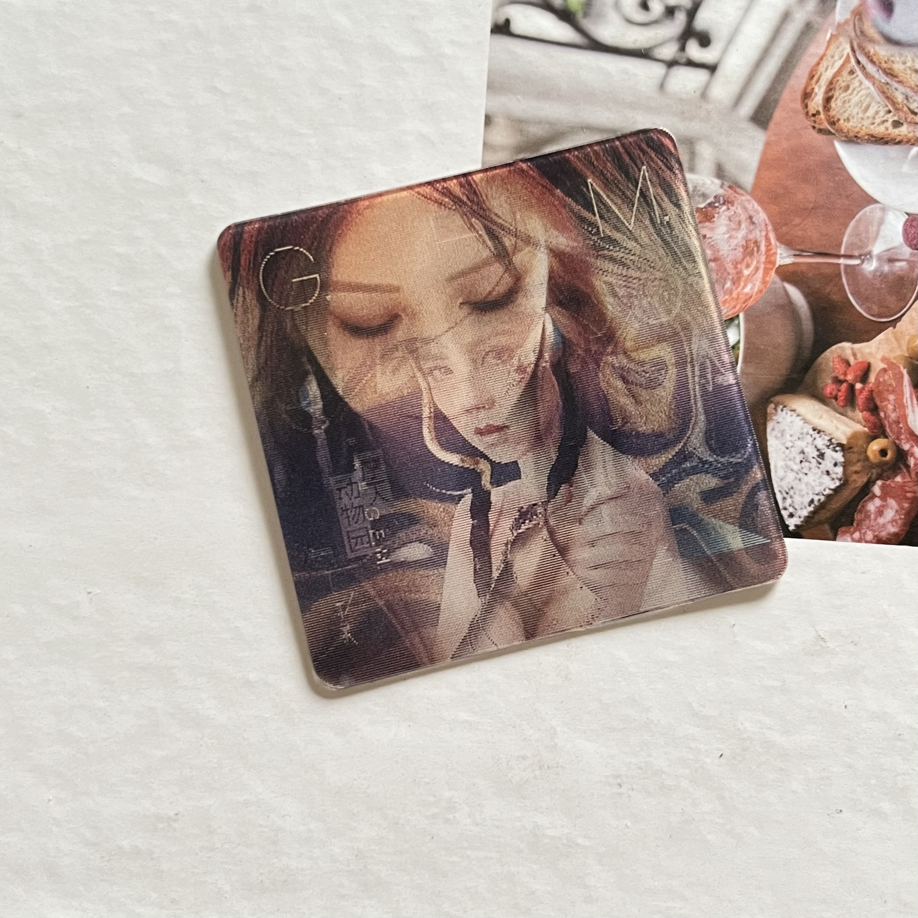 华语歌手明星周边专辑NFC六变光栅卡