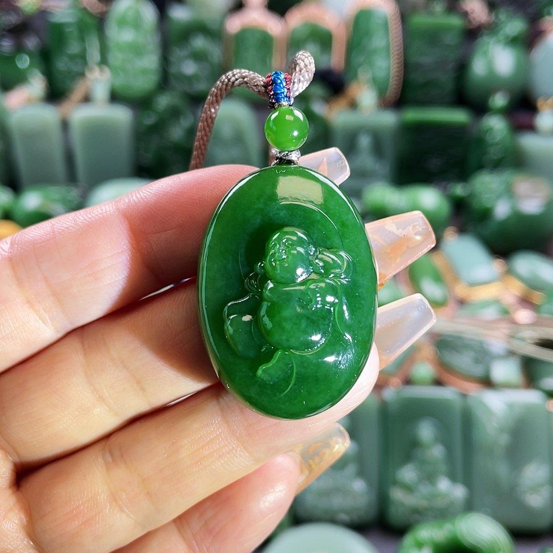 和田玉挂件未镶嵌