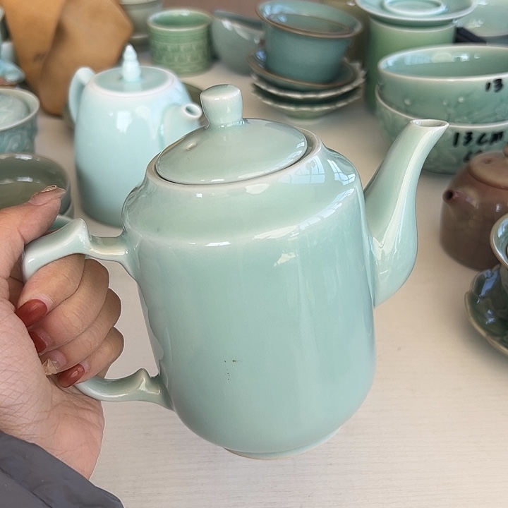 小米茶器龙泉青瓷