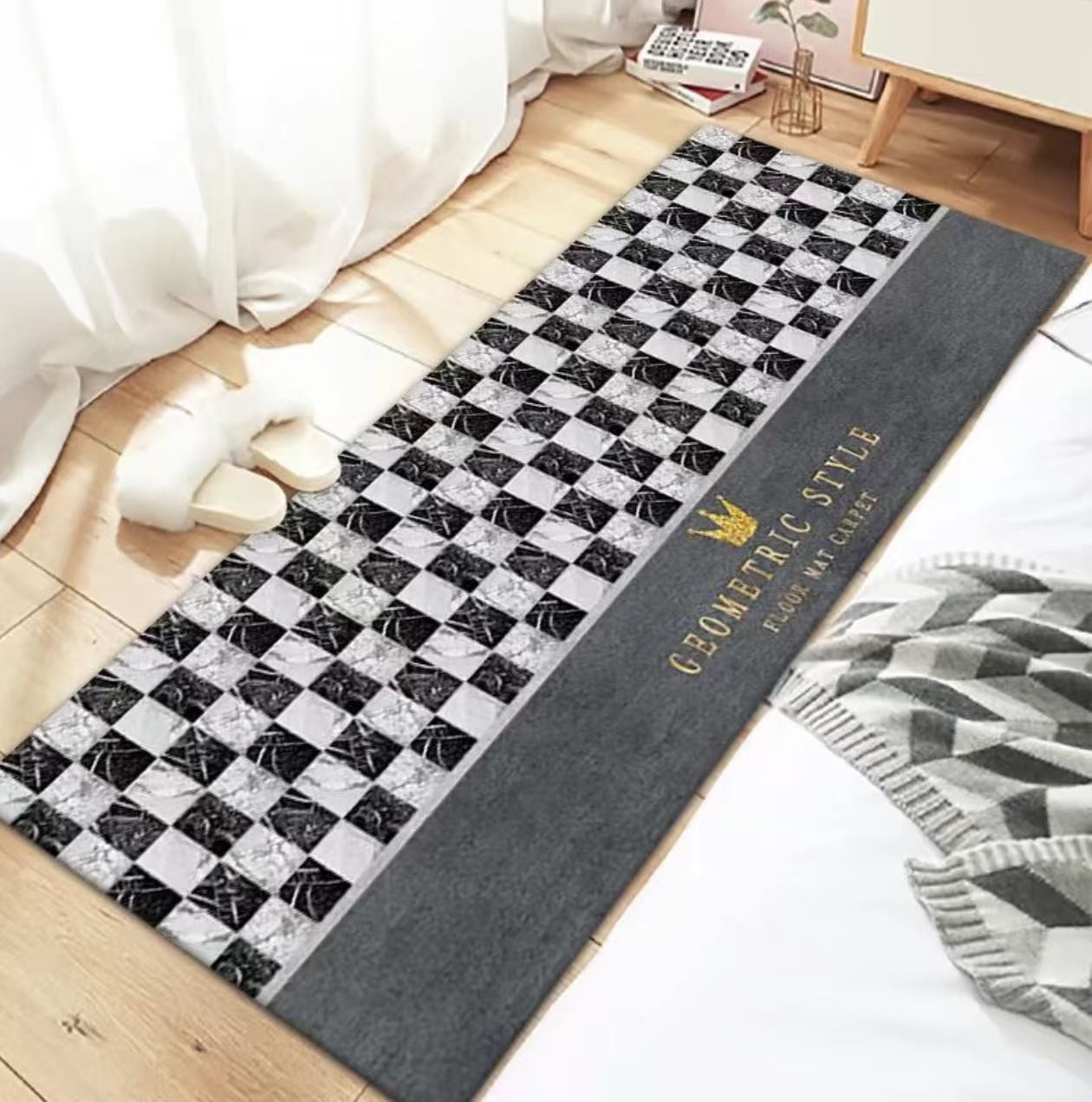 真防滑(G15)60*160cm硅胶垫浴室厨房入户床边隔热秒吸速干