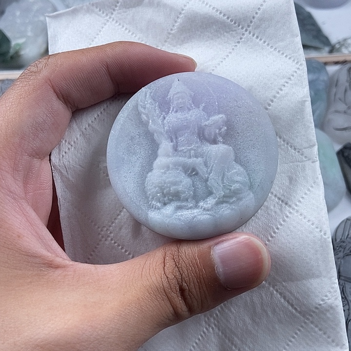 定制翡翠未镶嵌吊坠