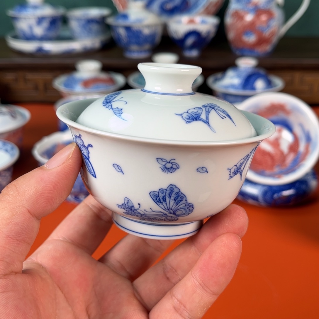 瓷片景德镇手工手绘
