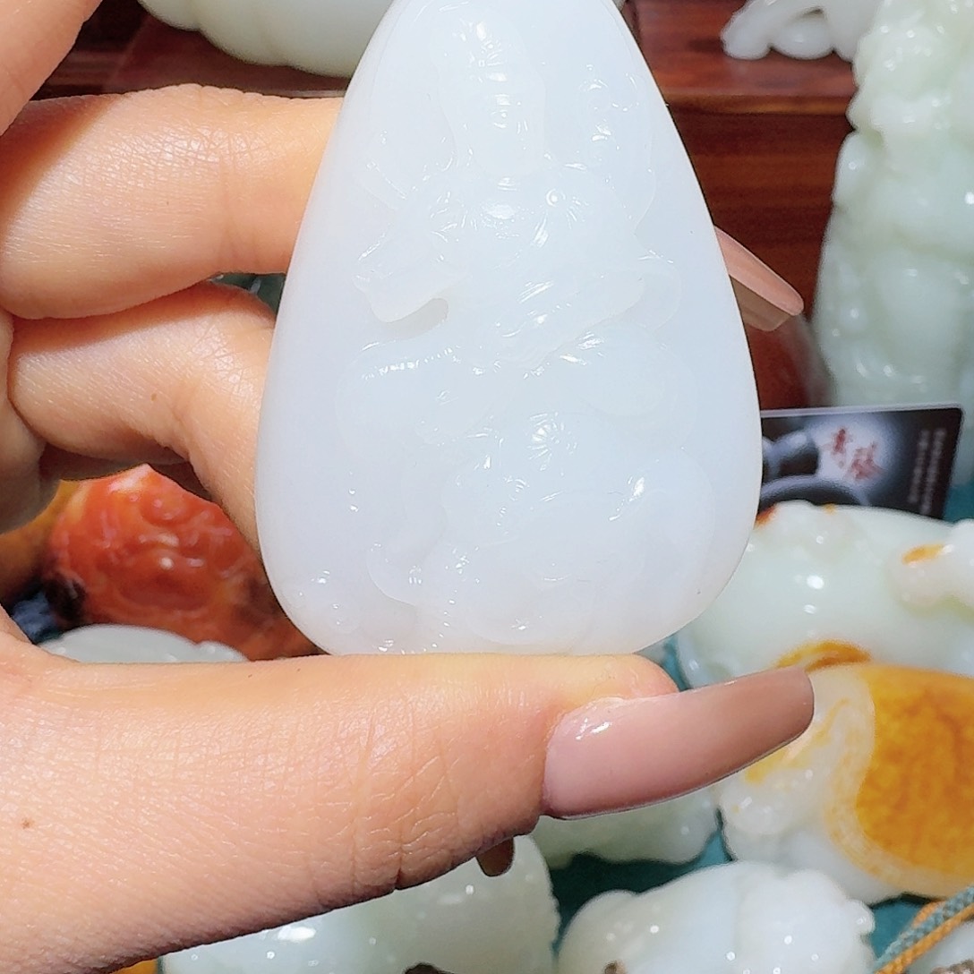 和田玉把件未镶嵌