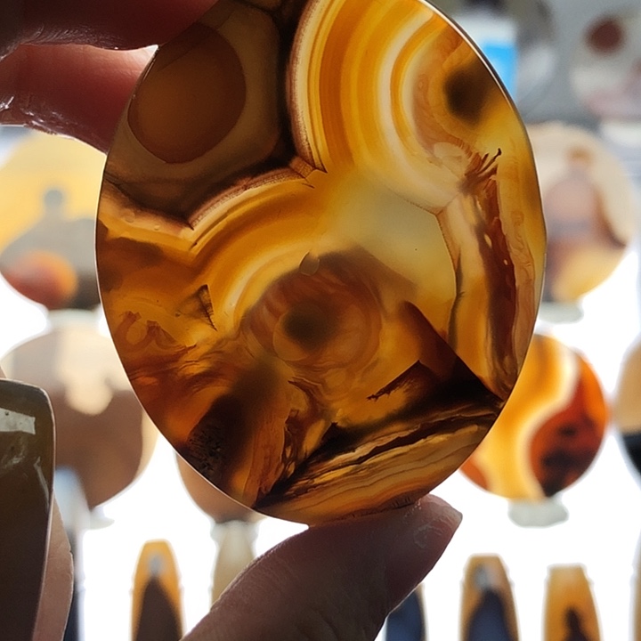 玛瑙/玉髓未镶嵌珠宝半成品689