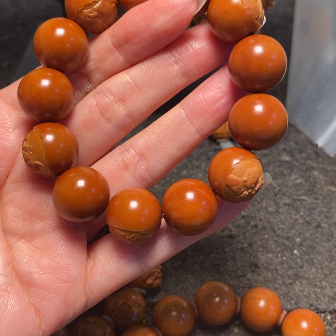 乾***耀手串/手链橄榄核光珠一念