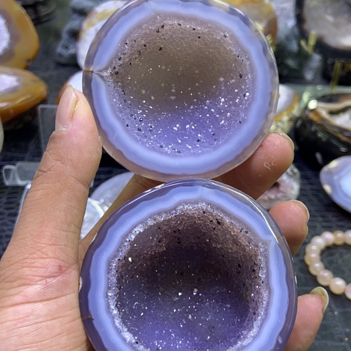 灰***珠宝半成品未镶嵌水晶