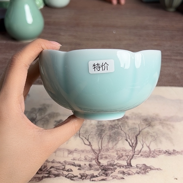 小米茶器龙泉青瓷