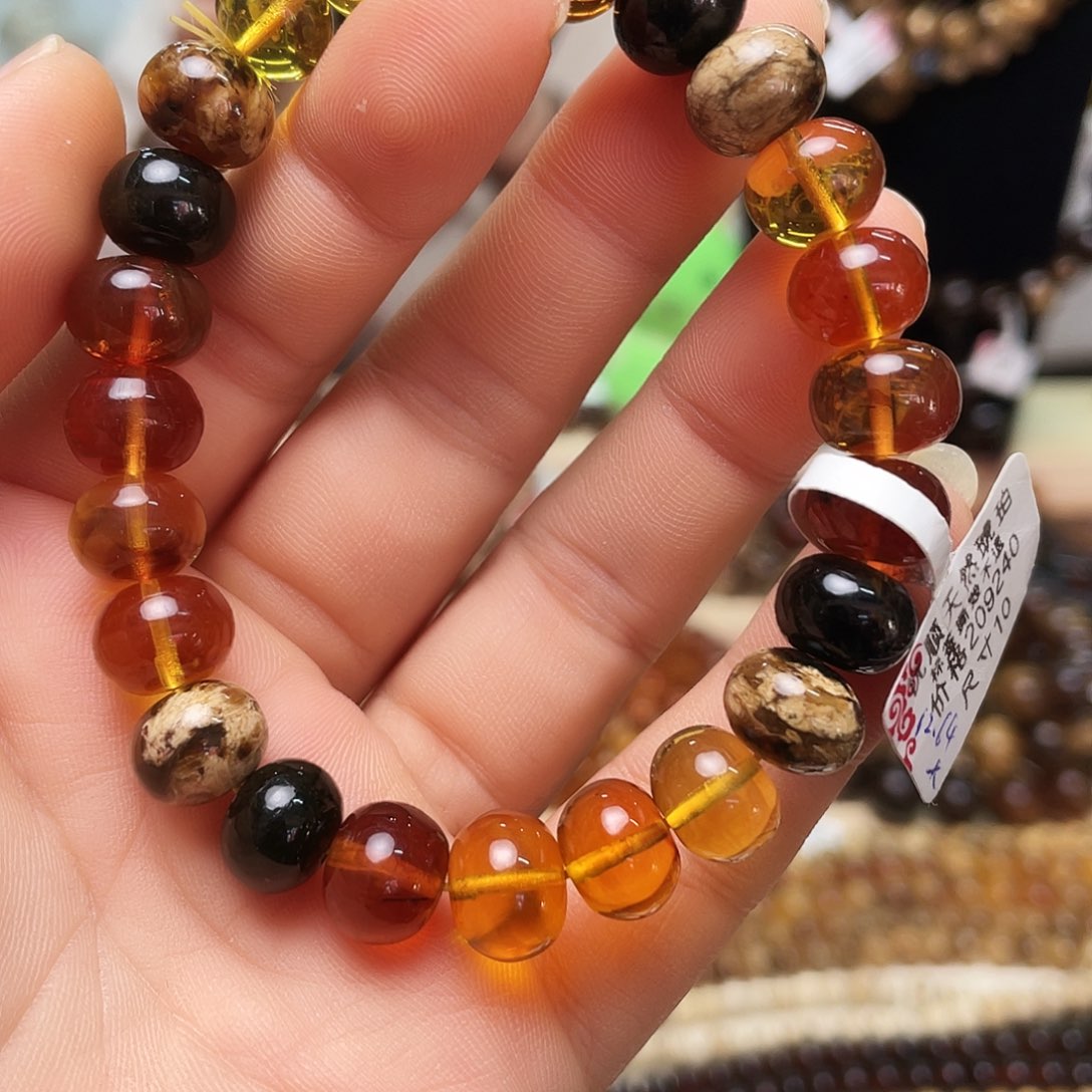 琥珀裸石未镶嵌十10014