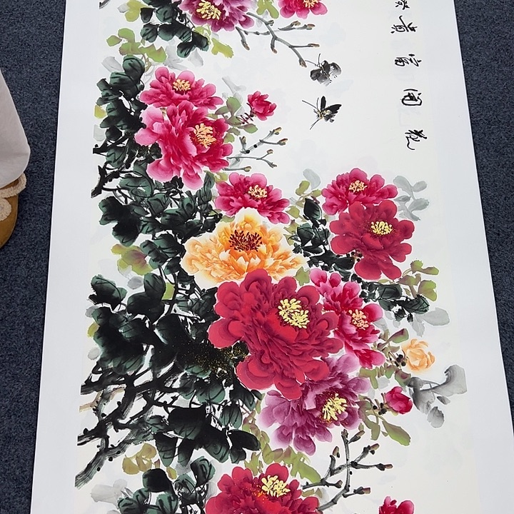 国画手绘国画作品