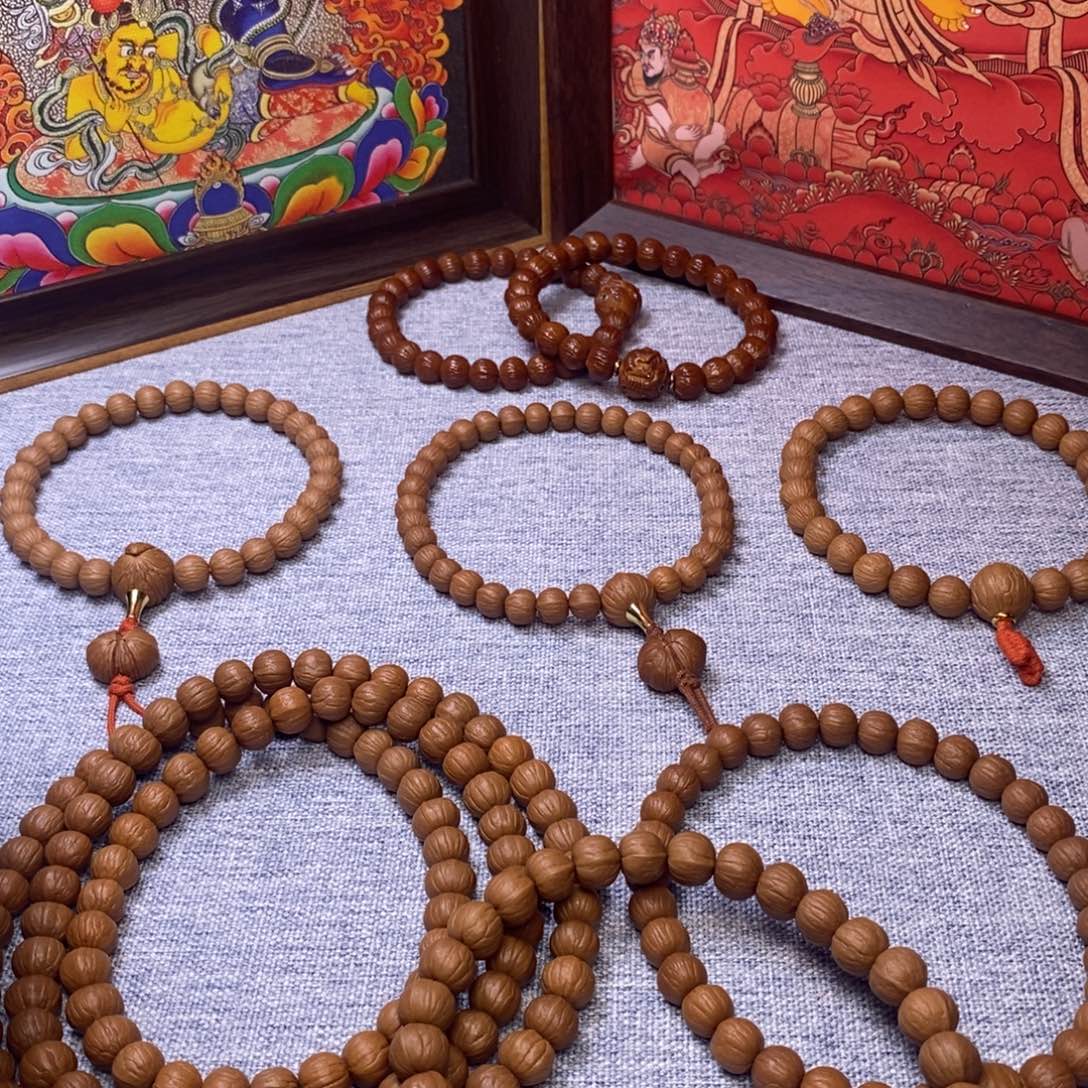 紫***来吊坠猴头核桃福袋