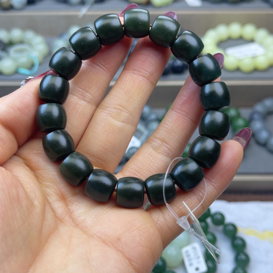 和田玉手链未镶嵌