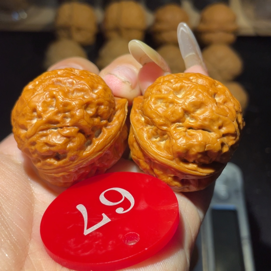 玉兔金蟾35尺寸核桃