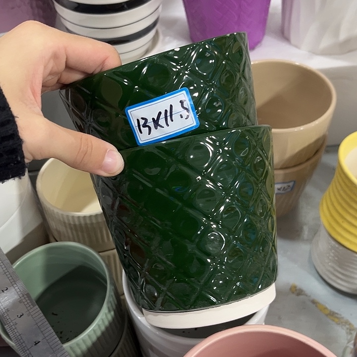 陶瓷花盆全场10包邮
