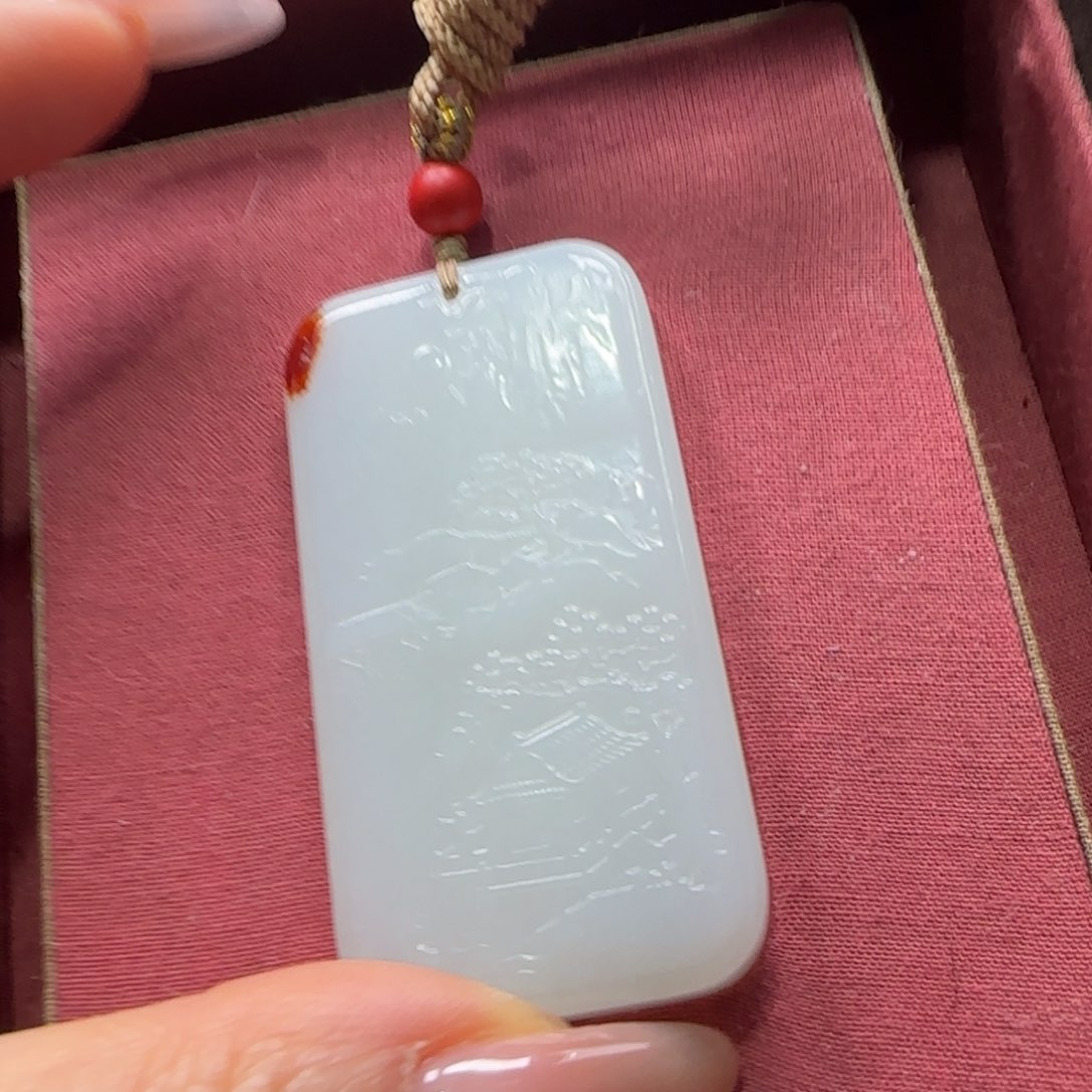 和田玉挂件未镶嵌