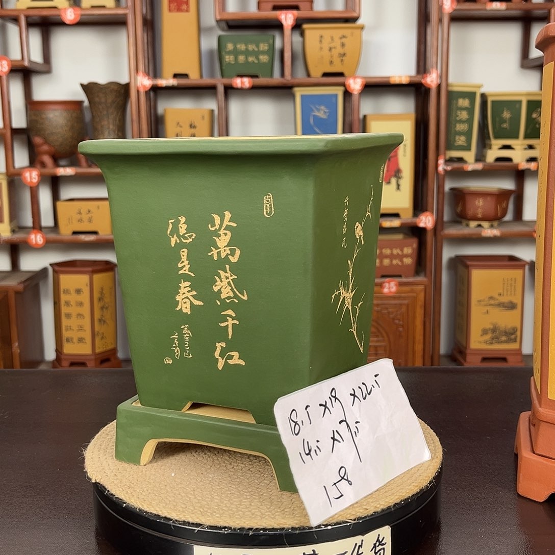 紫砂花盆紫砂花盆