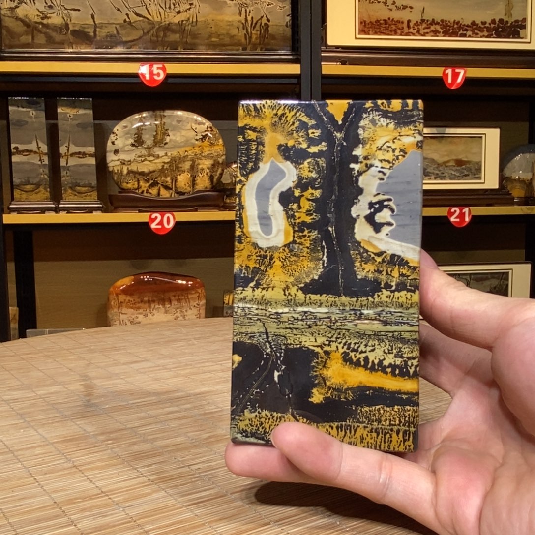 印石昌化石国画石