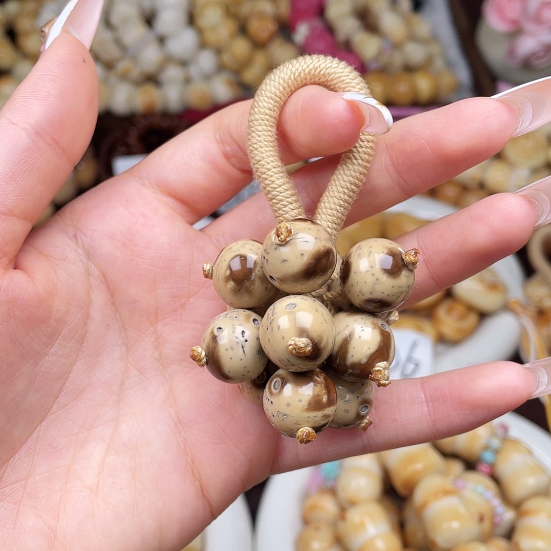 吊坠白玉菩提成品c
