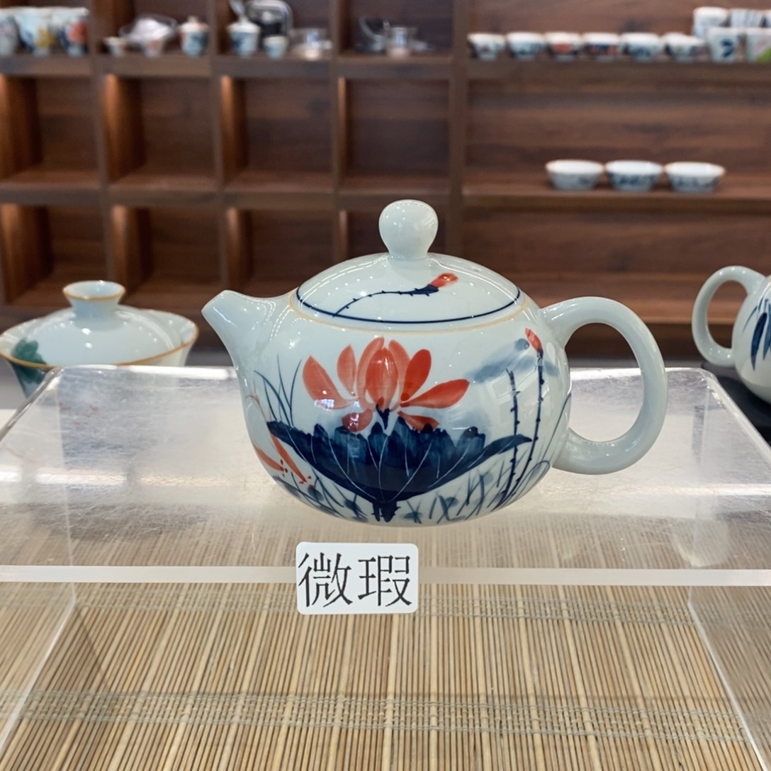 釉下彩手工绘制手工绘制