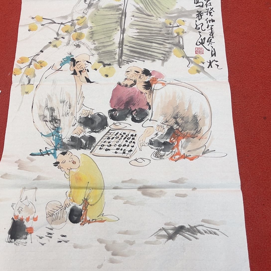 国画手绘国画作品