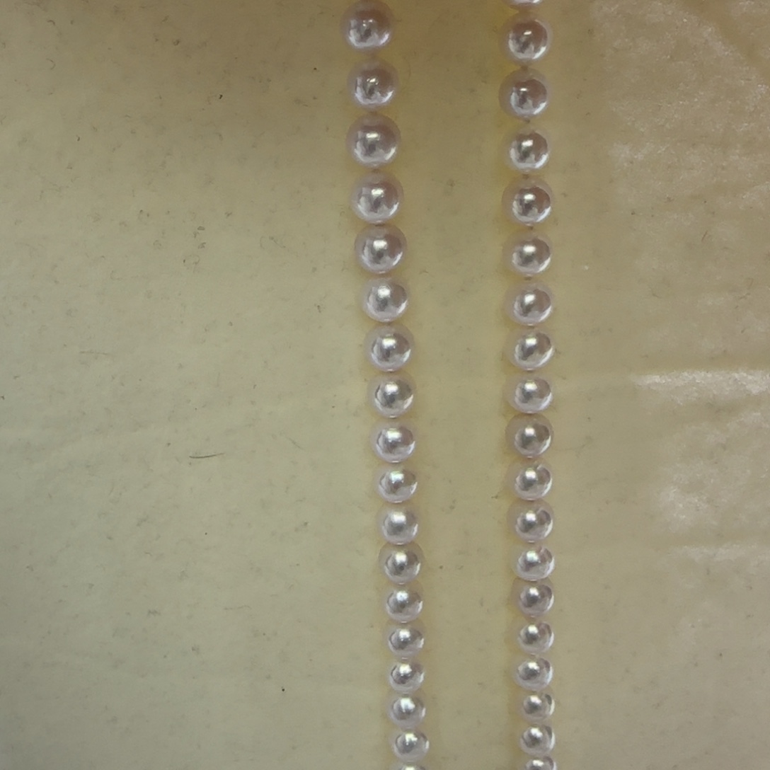 淡水珍珠颈饰未镶嵌7-8正圆微瑕强光