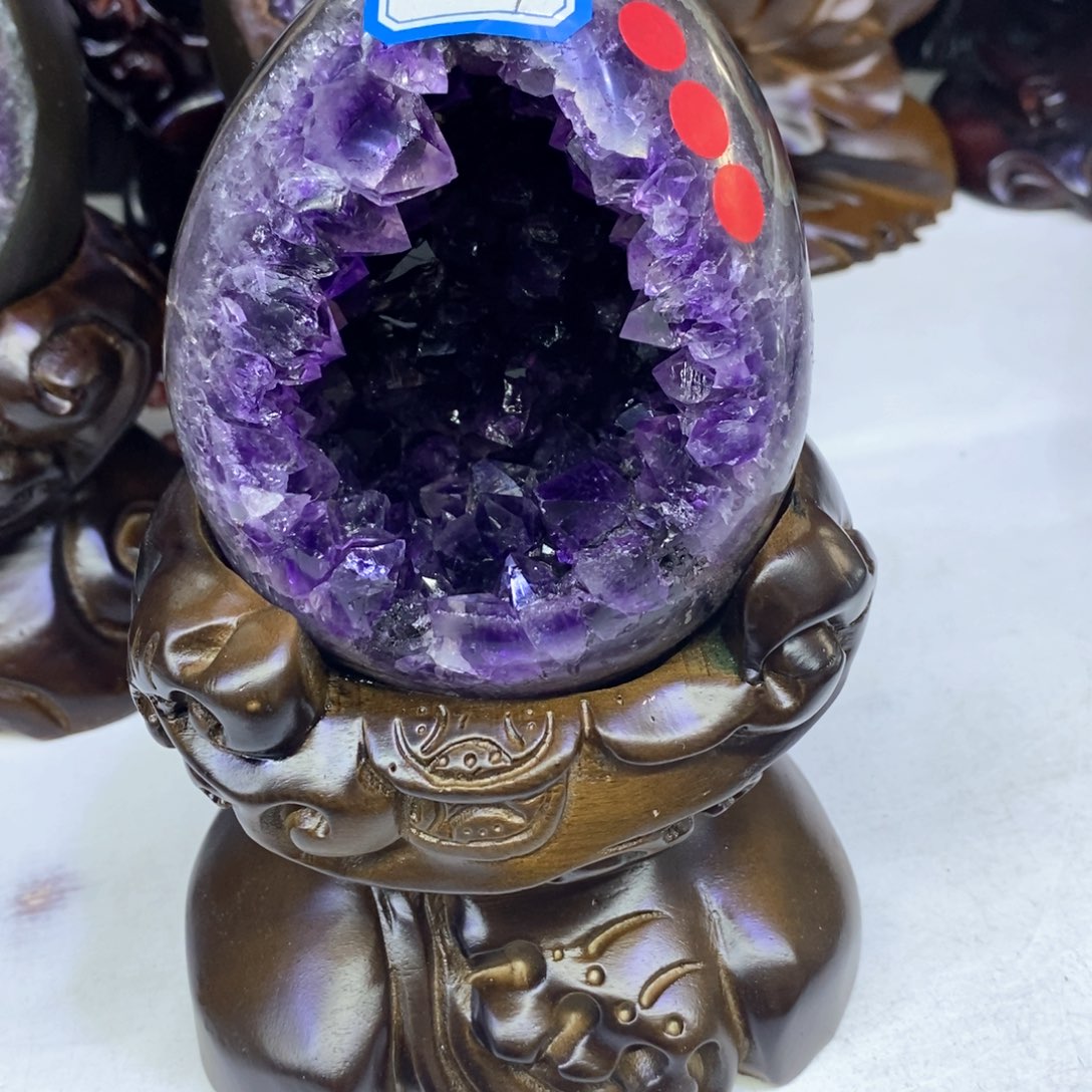 紫晶摆件未镶嵌莹