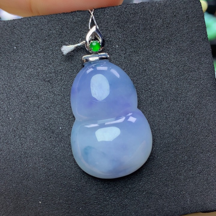 翡翠手链18K金镶嵌翡翠