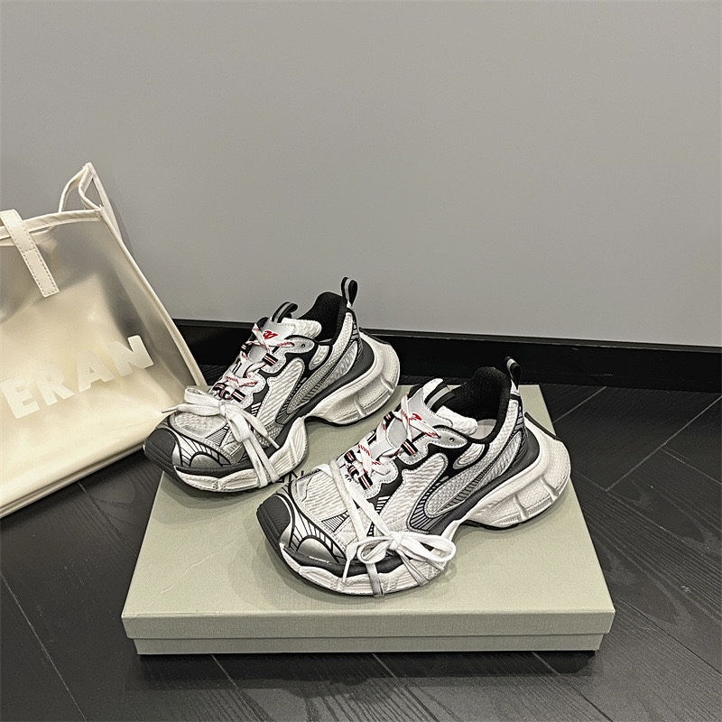 老爹鞋情侣款复古做旧男女款厚底增高休闲运动鞋