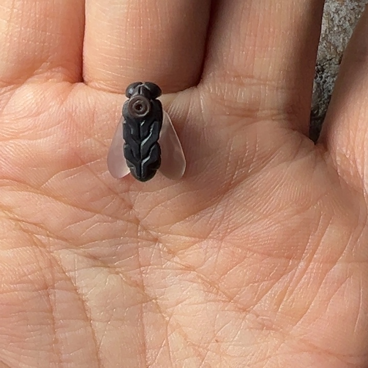 毛***豆玛瑙/玉髓未镶嵌吊坠