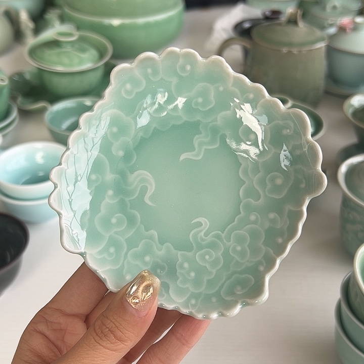 小米茶器龙泉青瓷