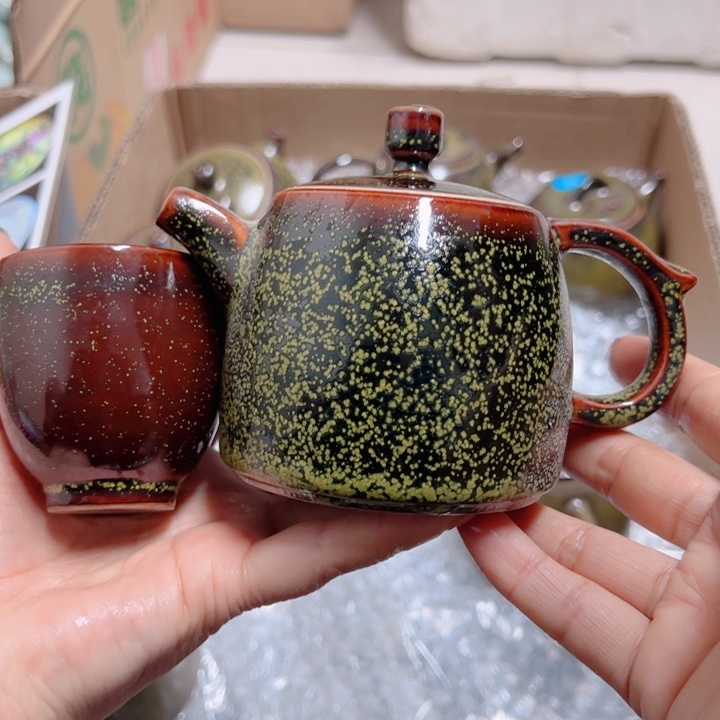 杯汝瓷原产地生产瑕品