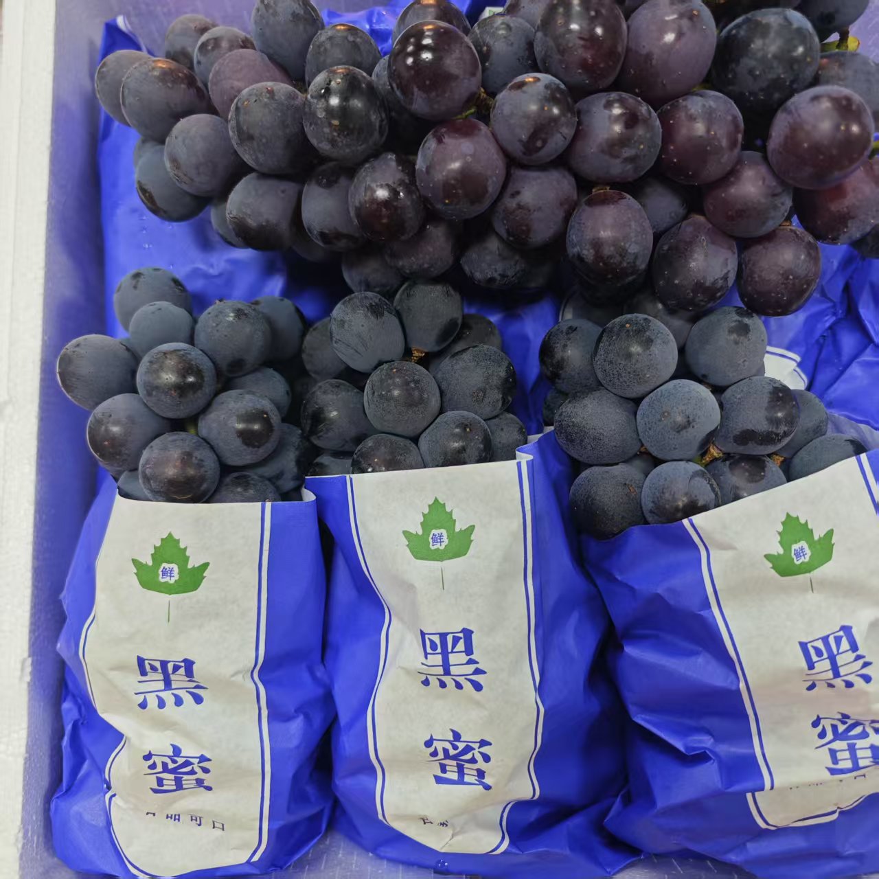 【香甜黑蜜葡萄】3.5-4斤  仅大同市平城区云冈区可拍