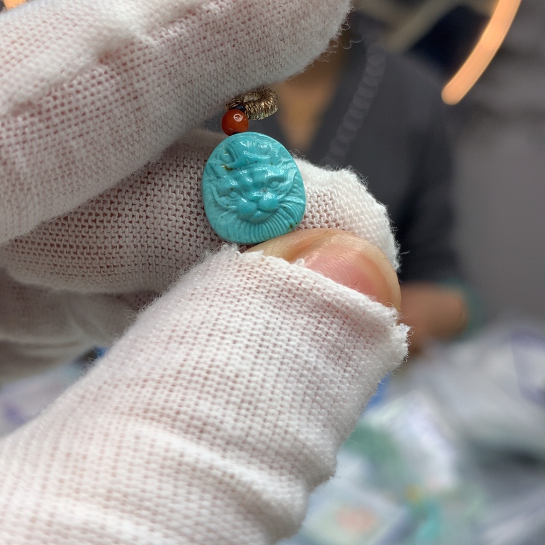 绿松石挂件未镶嵌