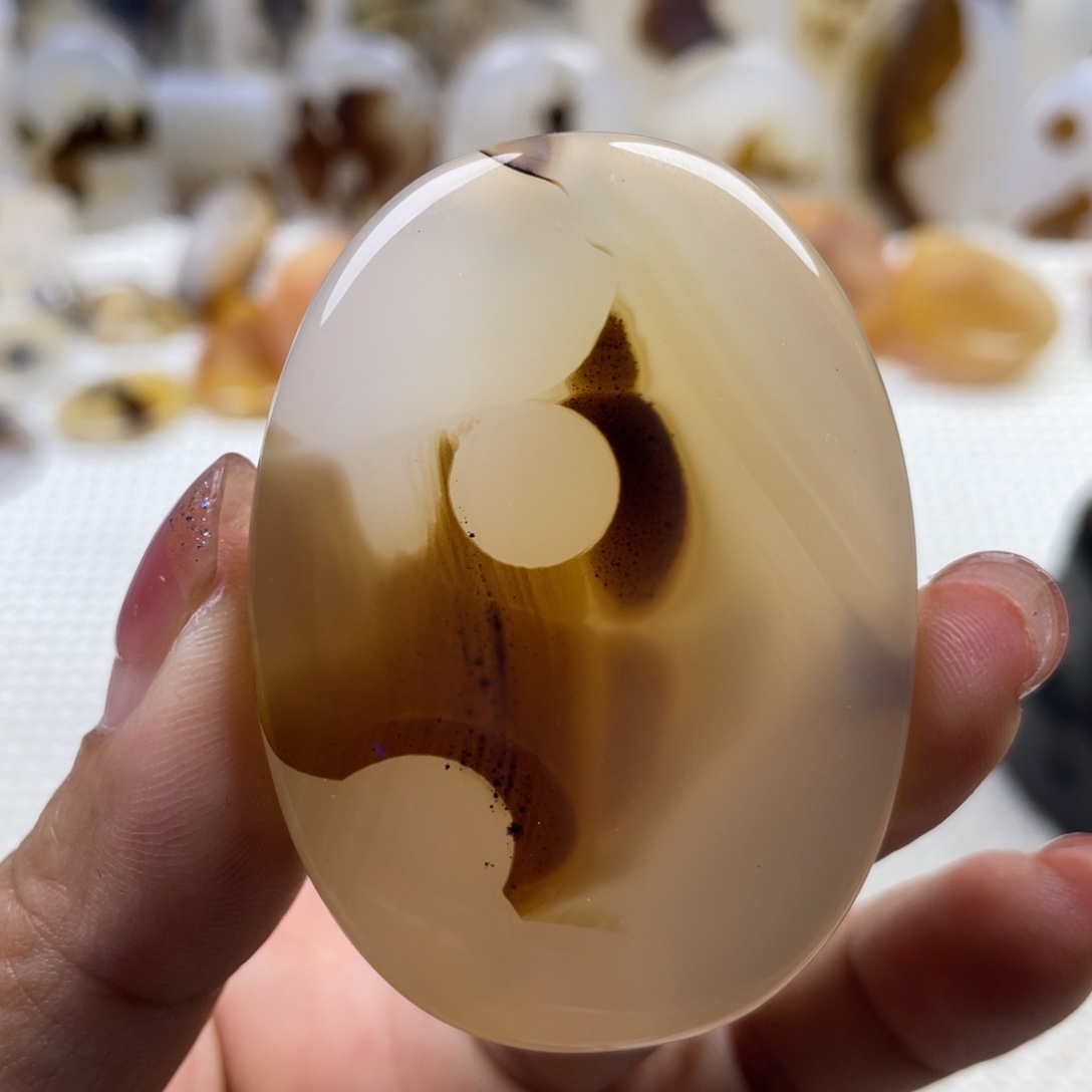 玛瑙/玉髓未镶嵌颈饰