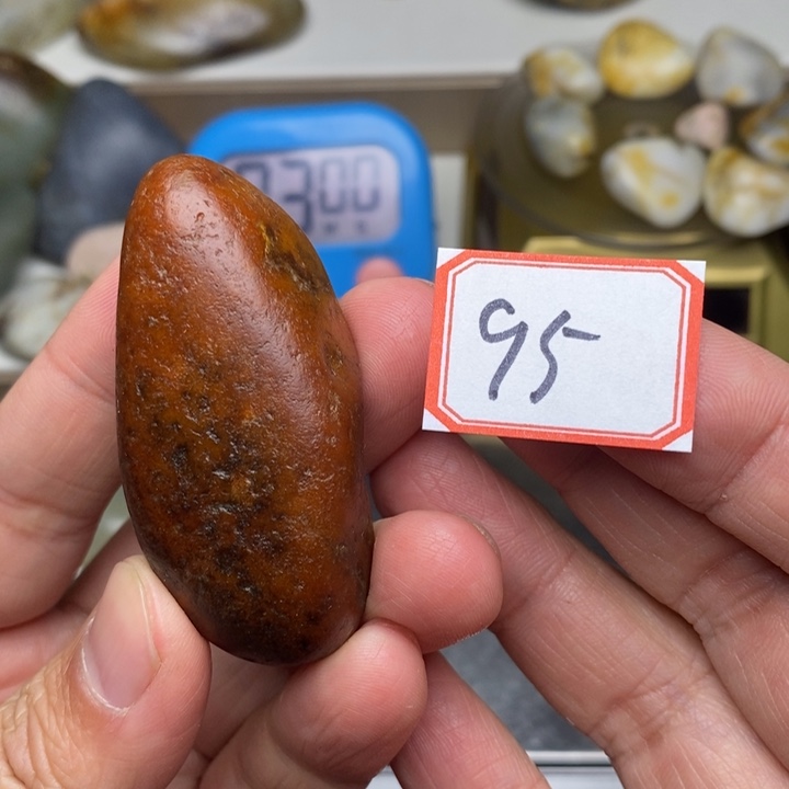 未镶嵌和田玉把件黎*95