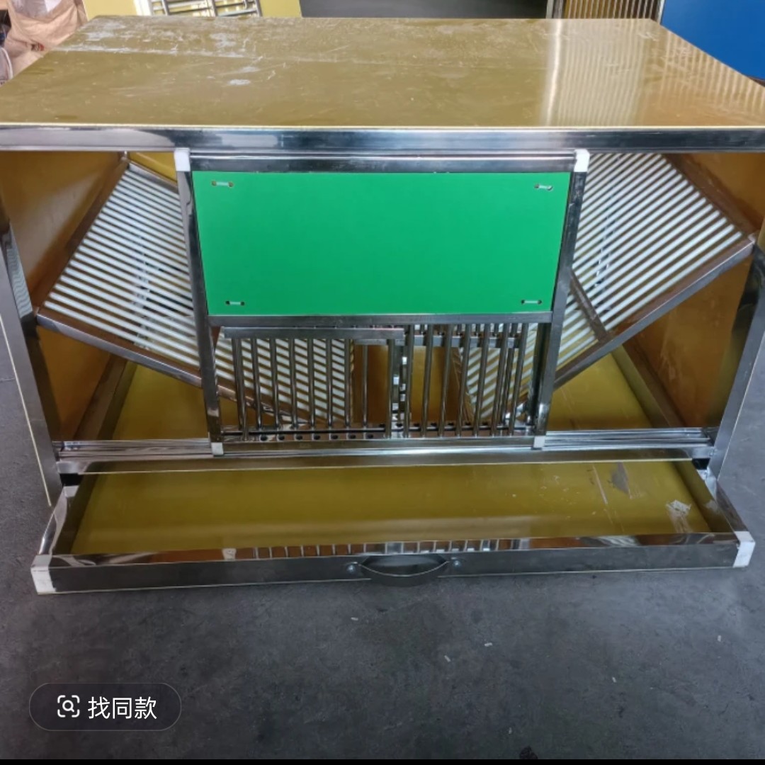 90x50x45配对巢箱鸽窝巢箱家用鸽子专用鸽子巢窝不锈钢鸽子窝宠物