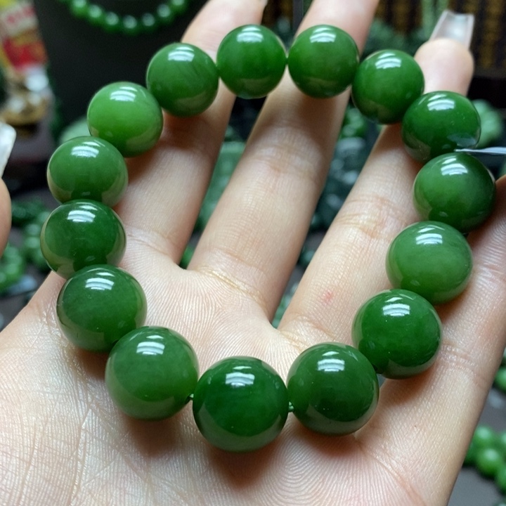 和田玉手串未镶嵌