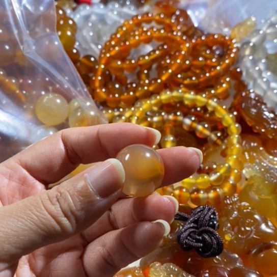 未镶嵌玛瑙珠子玛瑙/玉髓雅*路