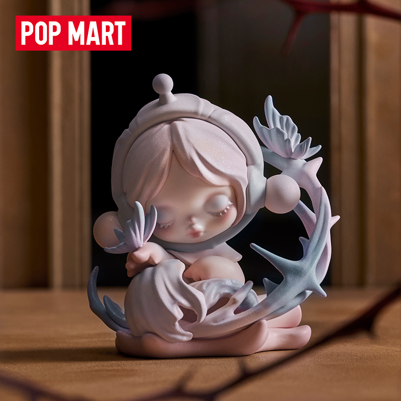 【新品】泡泡玛特SKULLPANDA进退之门系列手办盲盒摆件