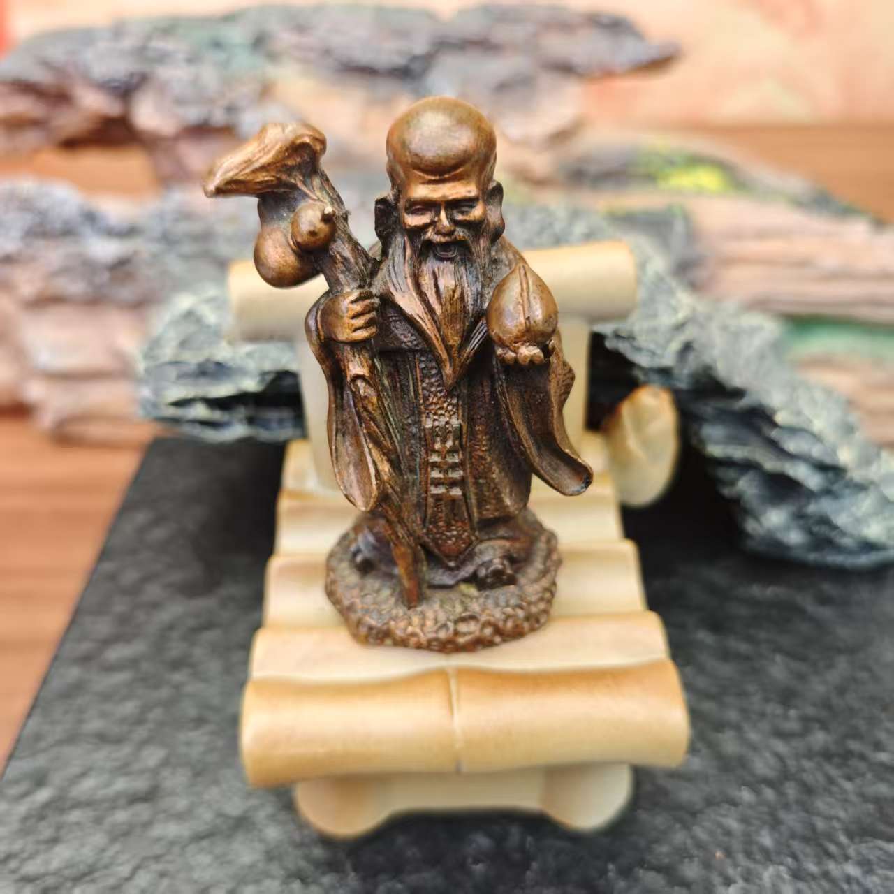 （时光）复古寿星摆件SC222