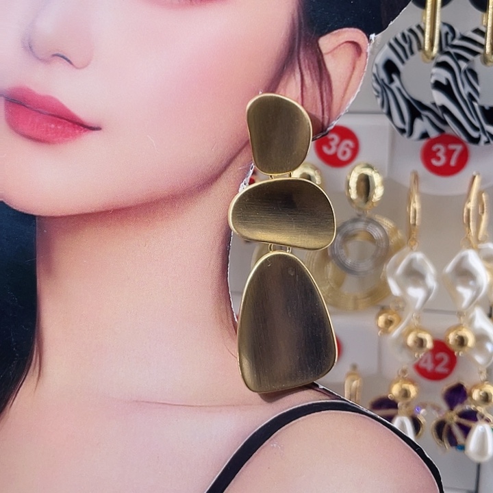 仿珍珠铁合金合金饰品耳饰11