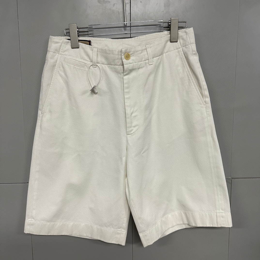 99新 GUCCI/古驰 徽标刺绣短裤 46码 D14027