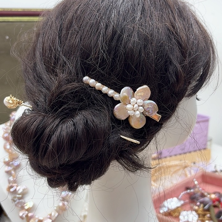 淡水珍珠珍珠银S925镶嵌