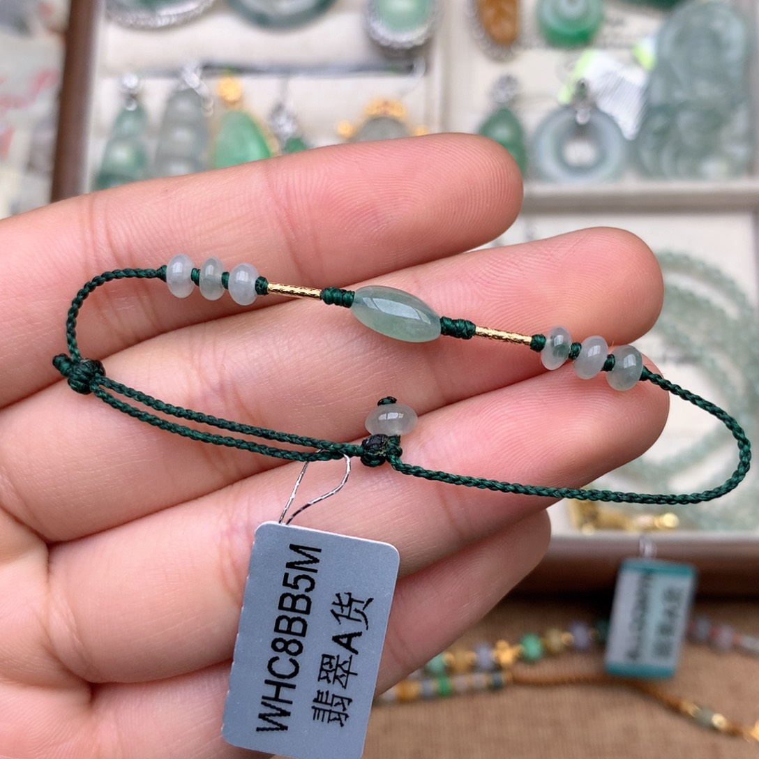 【闪购商品】18K金镶嵌挂件翡翠一