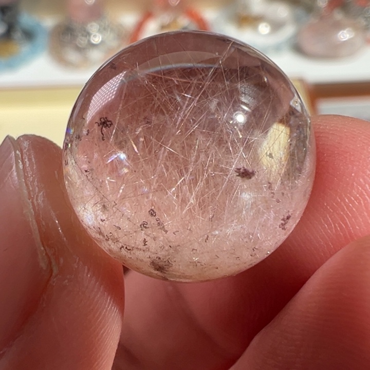 水晶水晶单珠未镶嵌