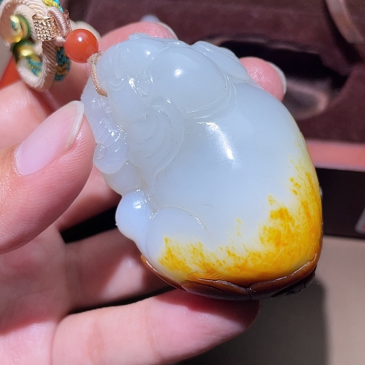 和田玉颈饰未镶嵌Y